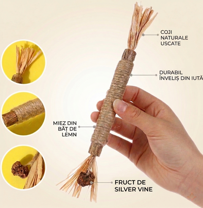 Bețe Matatabi Silver Vine pentru pisici (Set 3 bucăți)