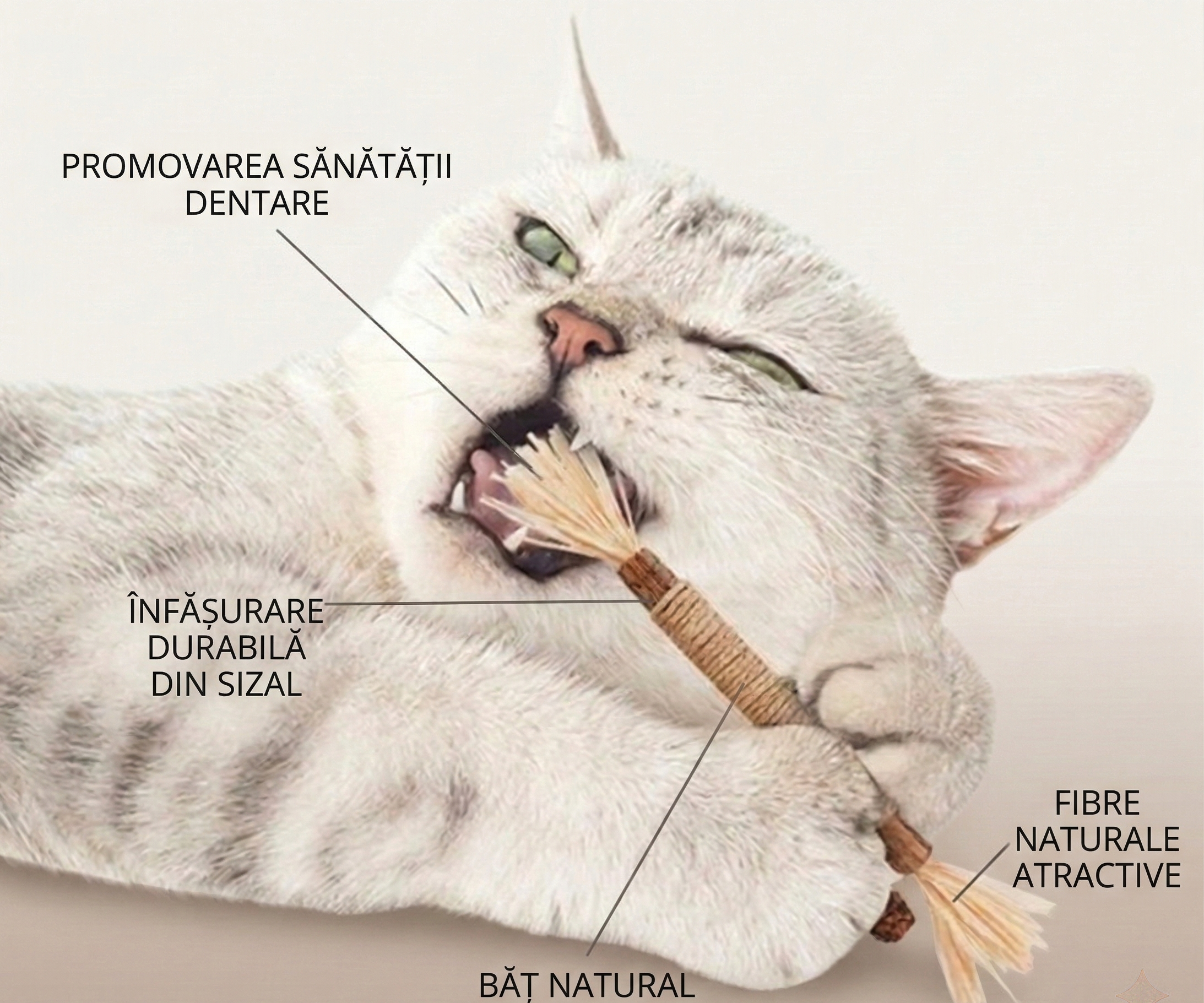 Bețe Matatabi Silver Vine pentru pisici (Set 3 bucăți)